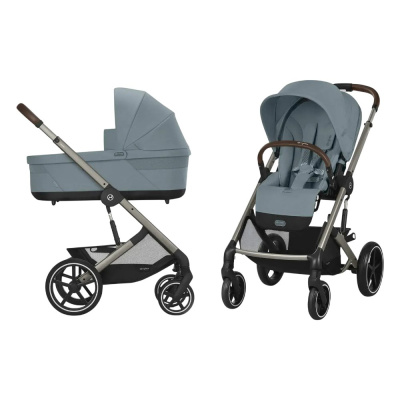 Коляска 2 в 1 Cybex Balios S Lux TPE Stormy Blue 01